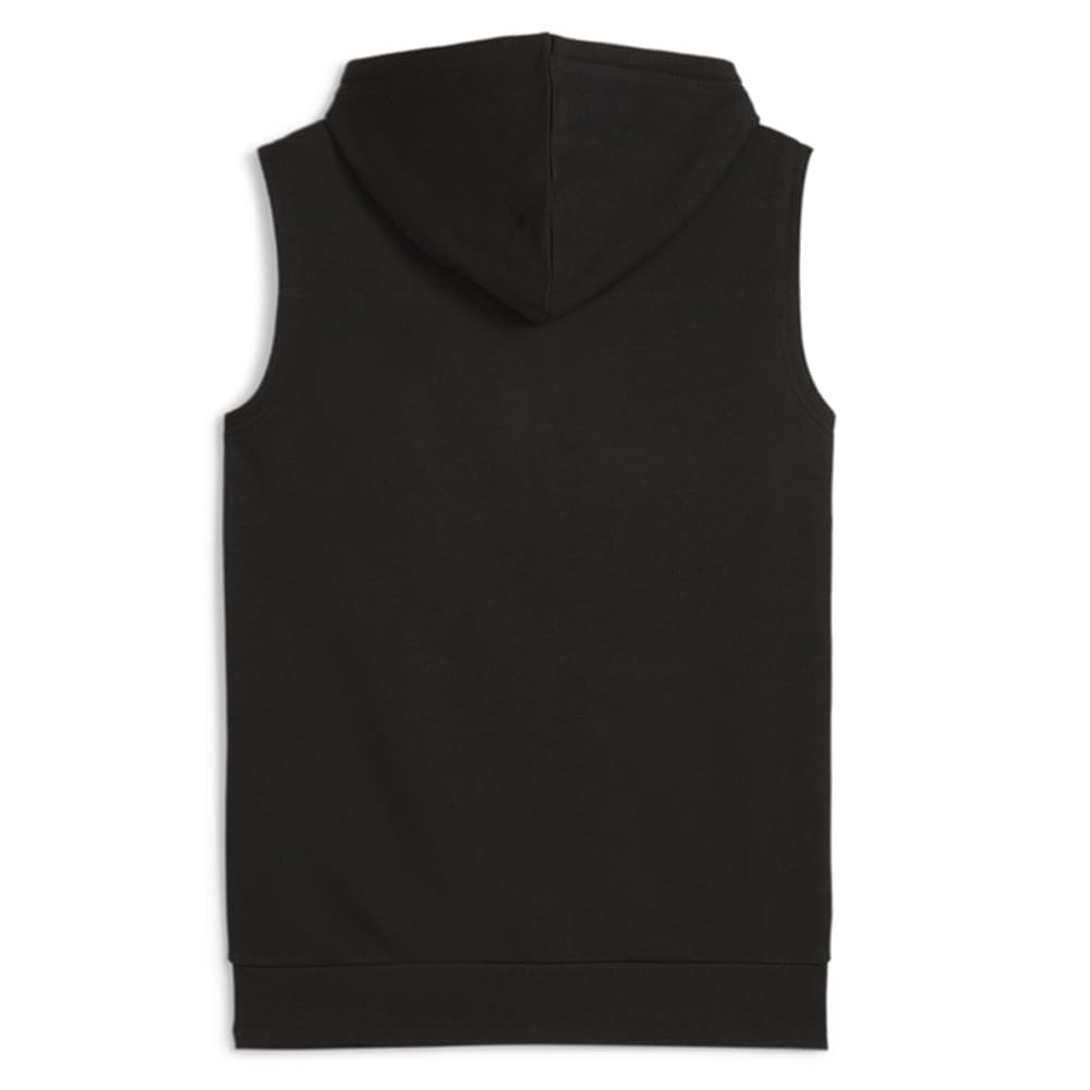 PUMA Mens Power Colorblock Sleeveless Hoodie Athletic
